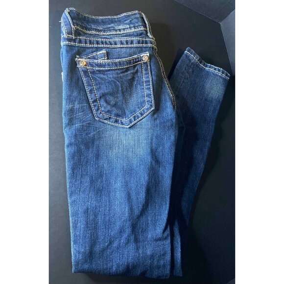 Miss Me Jeans JPS5152SK Skinny Distressed Womens 26 Casual Denim Outdoors - Picture 3 of 15